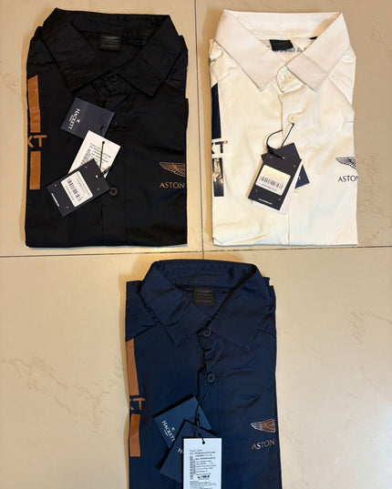 HL × AM Men’s Slim Fit Casual Shirt