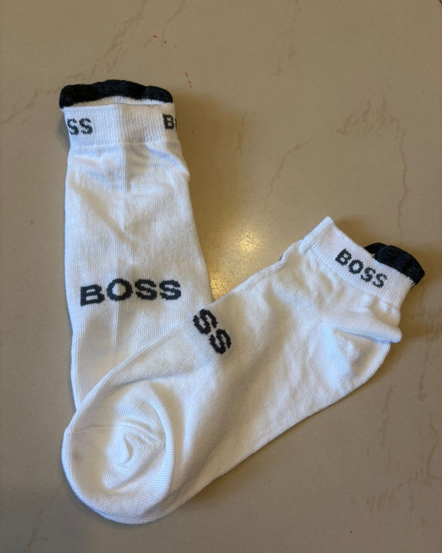HB Essential Logo Ankle Socks – 3 Pack