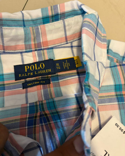 Polo RL Men’s Plaid Shirt – Custom Fit