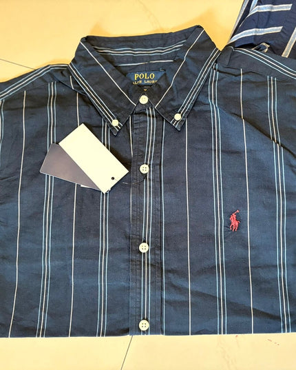 Polo RL Men’s Plaid Shirt – Custom Fit