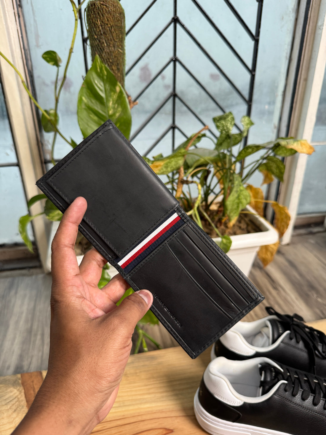 T.H. Premium Original Leather Wallet – With Box