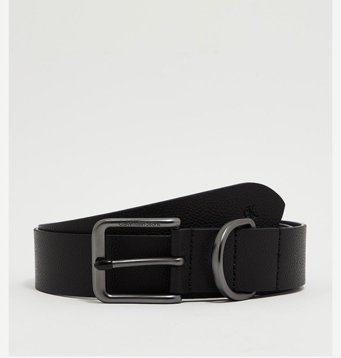 C.K. Premium Leather Belt – Signature Buckle Design