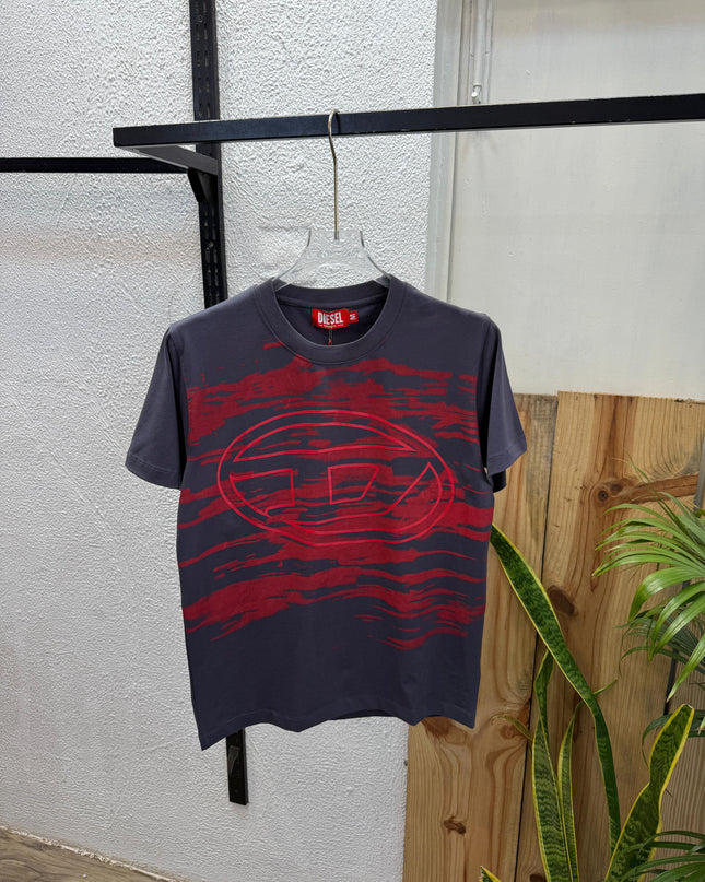 DIESEL | Premium Men’s Graphic Logo T-Shirts – Signature Cotton Crew Neck Streetwear