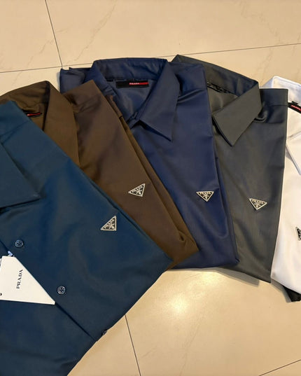 PR Enamel Triangle Logo Shirt – Classic Fit