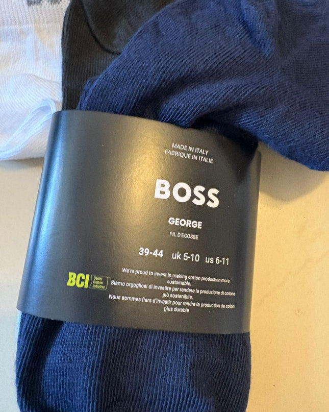 HB Essential Logo Ankle Socks – 3 Pack