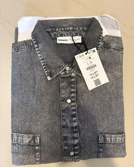 BZ Oversize Organic Denim Shacket – Men