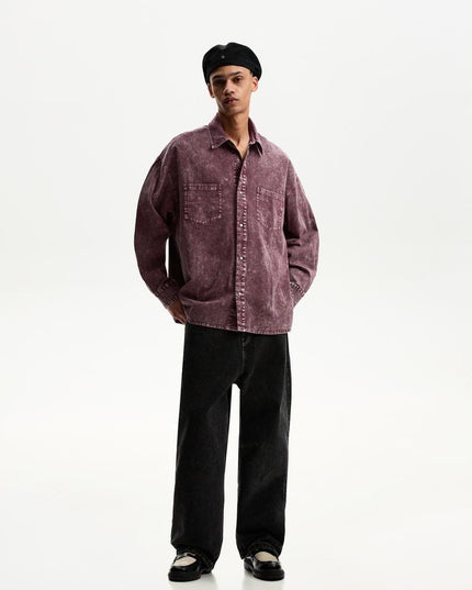 BZ Oversize Organic Denim Shacket – Men
