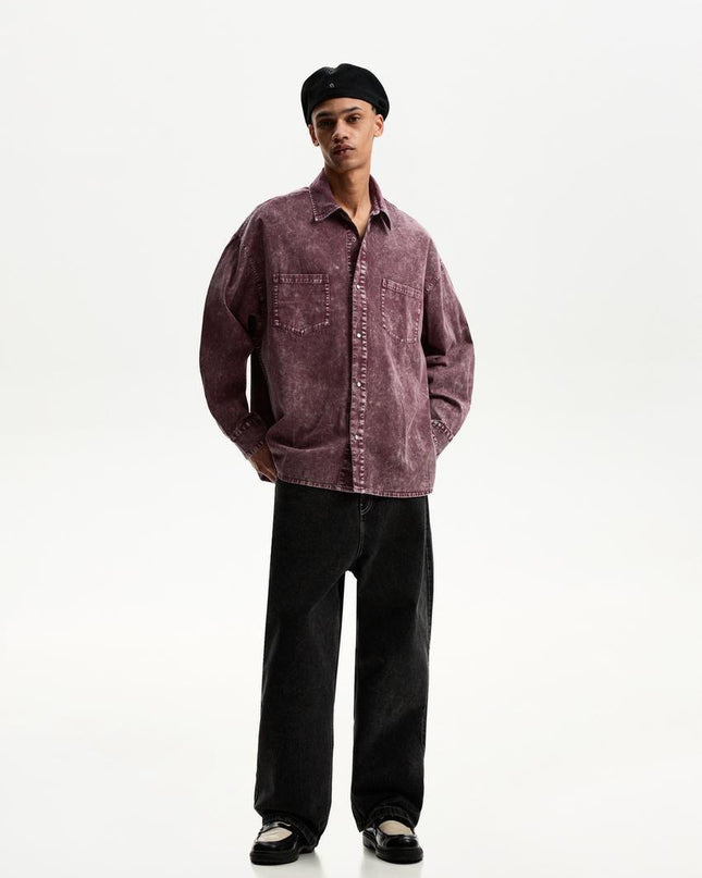 BZ Oversize Organic Denim Shacket – Men