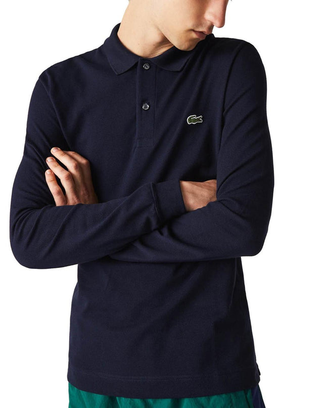 LAACOSTE Men’s Long Sleeve Polo Shirt – Sizes M to XXL