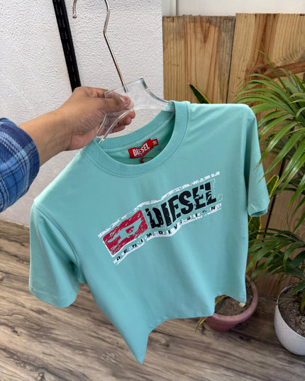 DIESEL | Premium Men’s Graphic Logo T-Shirts – Signature Cotton Crew Neck Streetwear