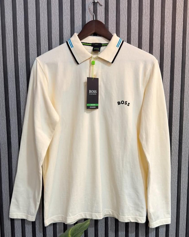 HB Premium Full Sleeves Polo T-Shirt | Classic Collared Fit (S–XXL)