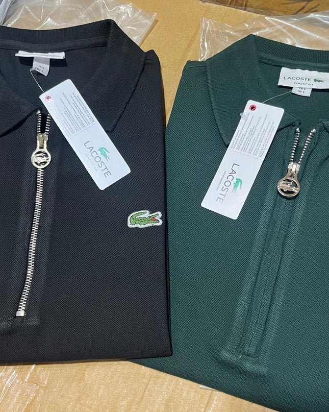 LC Men’s Half-Zip Collar Polo