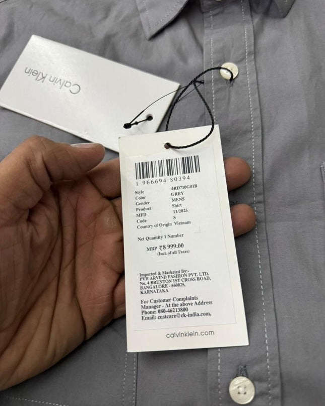 CKJ Men’s Oversized Shirt