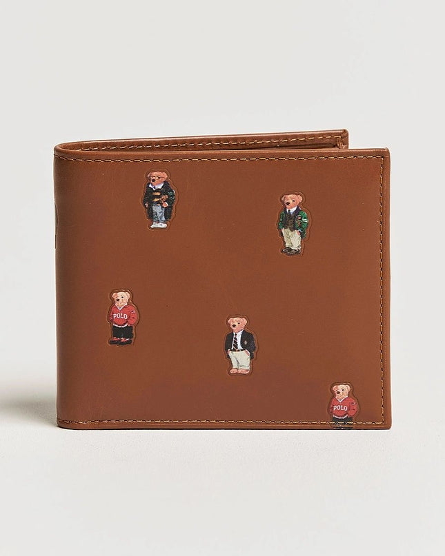 Polo RL Teddy Bear Leather Wallet – Men’s Premium Collection