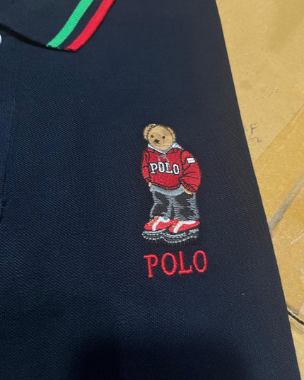 PRL Teddy Tipped Collar Men’s Polo