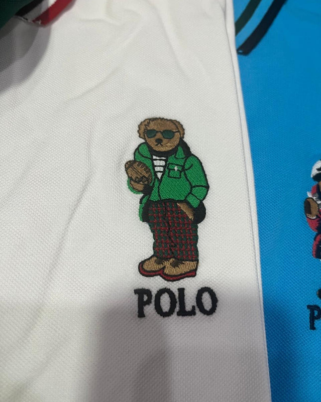 PRL Teddy Tipped Collar Men’s Polo