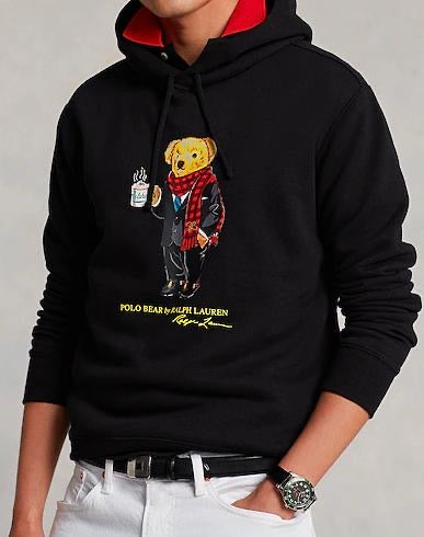RL Teddy Men Hoodie | Premium Classic Comfort (S–XXL)