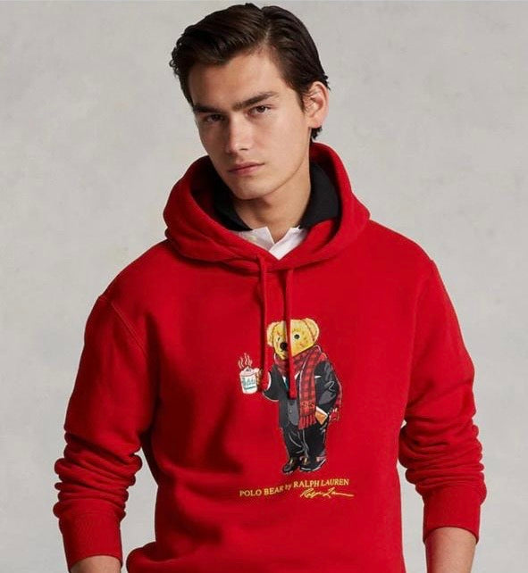 RL Teddy Men Hoodie | Premium Classic Comfort (S–XXL)