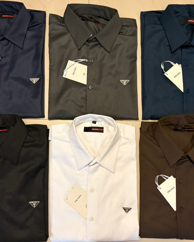 PR Enamel Triangle Logo Shirt – Classic Fit