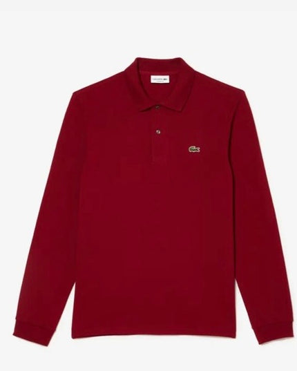 LAACOSTE Men’s Long Sleeve Polo Shirt – Sizes M to XXL