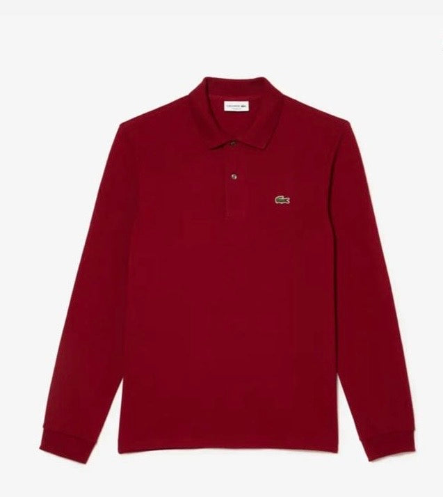 LAACOSTE Men’s Long Sleeve Polo Shirt – Sizes M to XXL