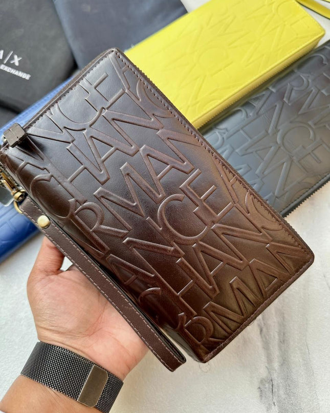 AX Long Wallet with Pouch Packaging