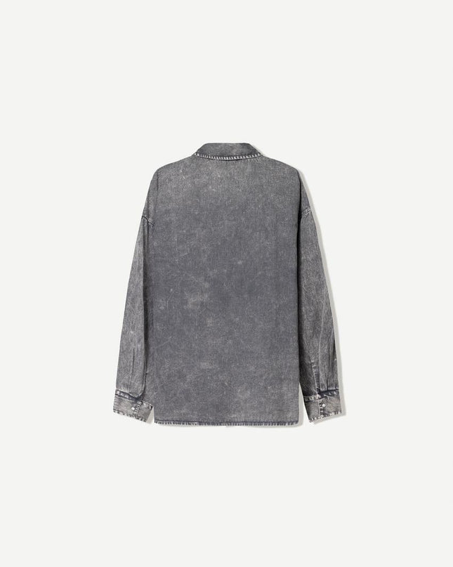 BZ Oversize Organic Denim Shacket – Men