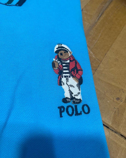 PRL Teddy Tipped Collar Men’s Polo