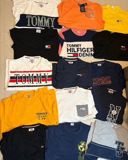 Striped White Long-Sleeve T-Shirts – TJ