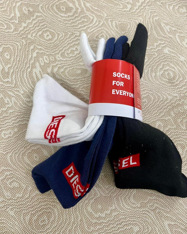 DL Logo Crew Socks – 3 Pack