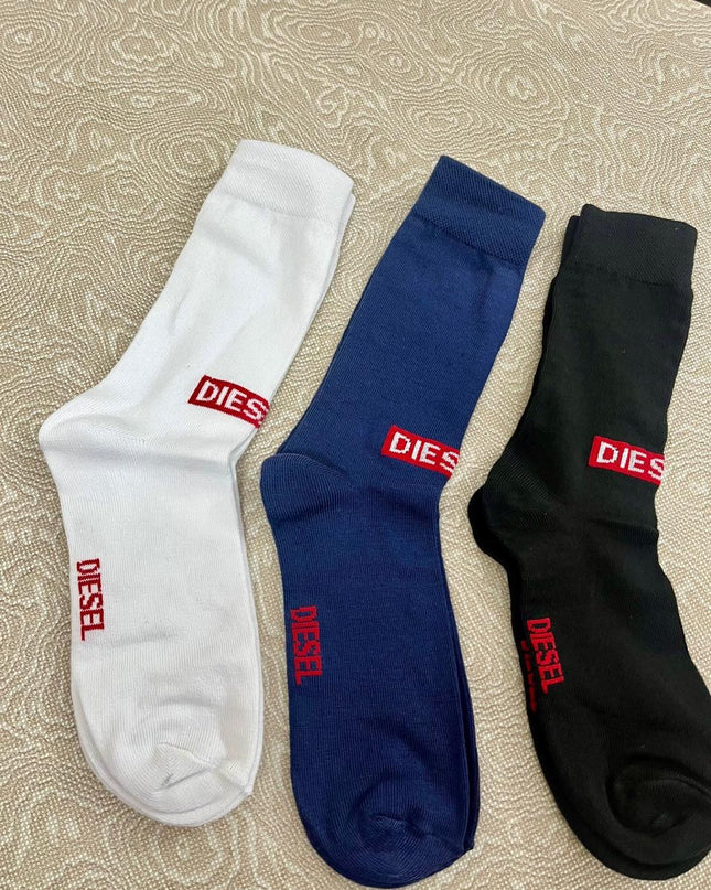 DL Logo Crew Socks – 3 Pack