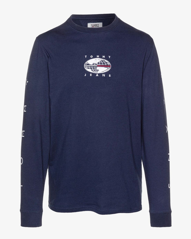 Striped White Long-Sleeve T-Shirts – TJ