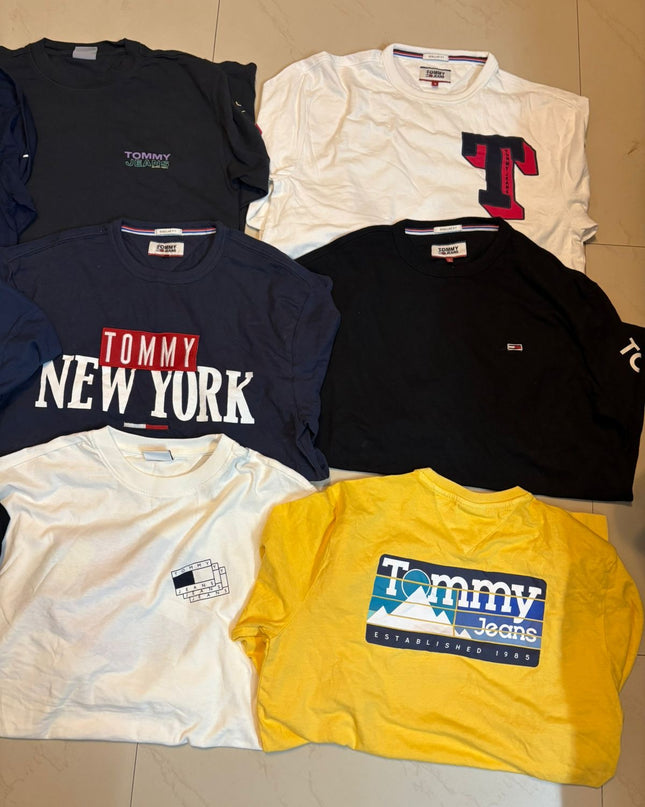 Striped White Long-Sleeve T-Shirts – TJ
