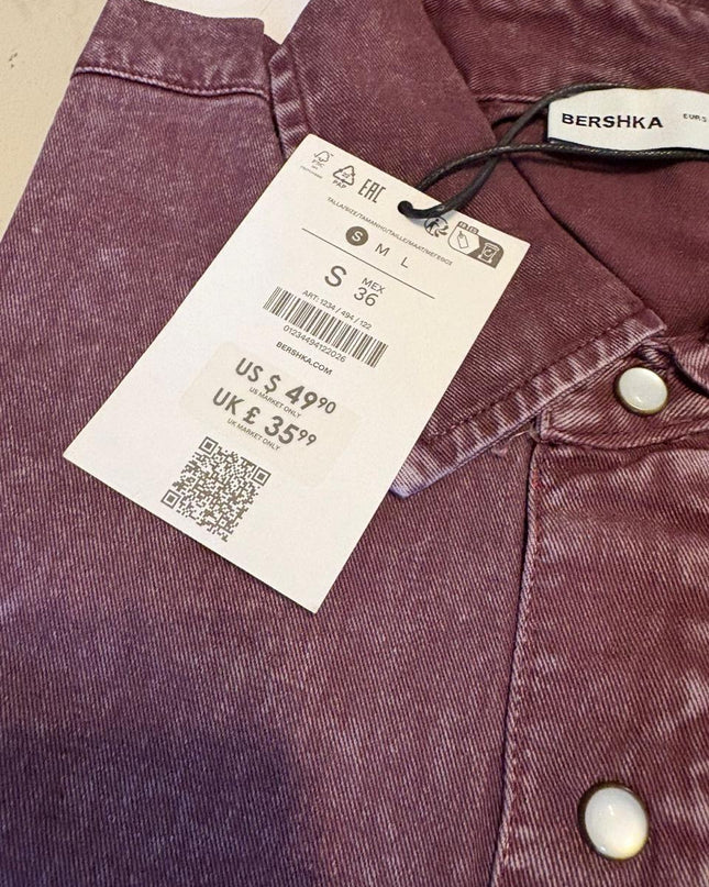 BZ Oversize Organic Denim Shacket – Men