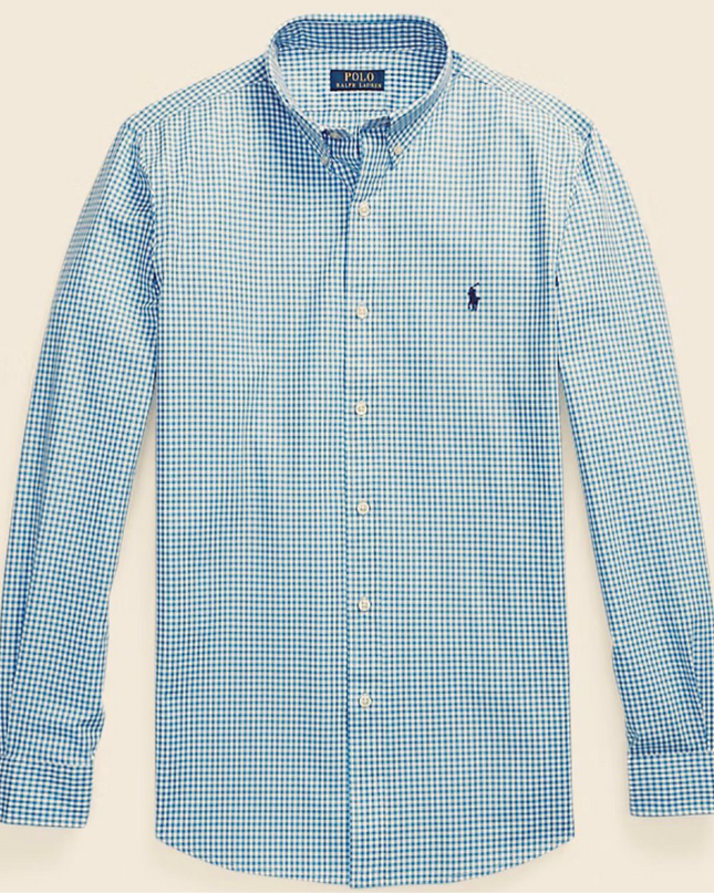 Polo RL Men’s Plaid Shirt – Custom Fit