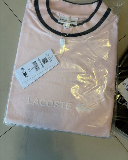 Men’s Stretch Piqué Neck Stripe T-Shirts – LC