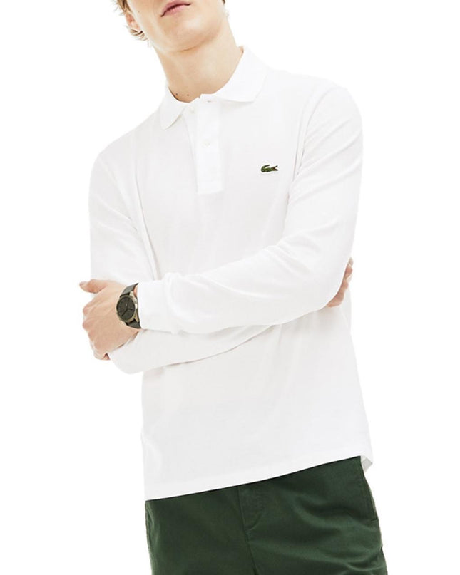 LAACOSTE Men’s Long Sleeve Polo Shirt – Sizes M to XXL