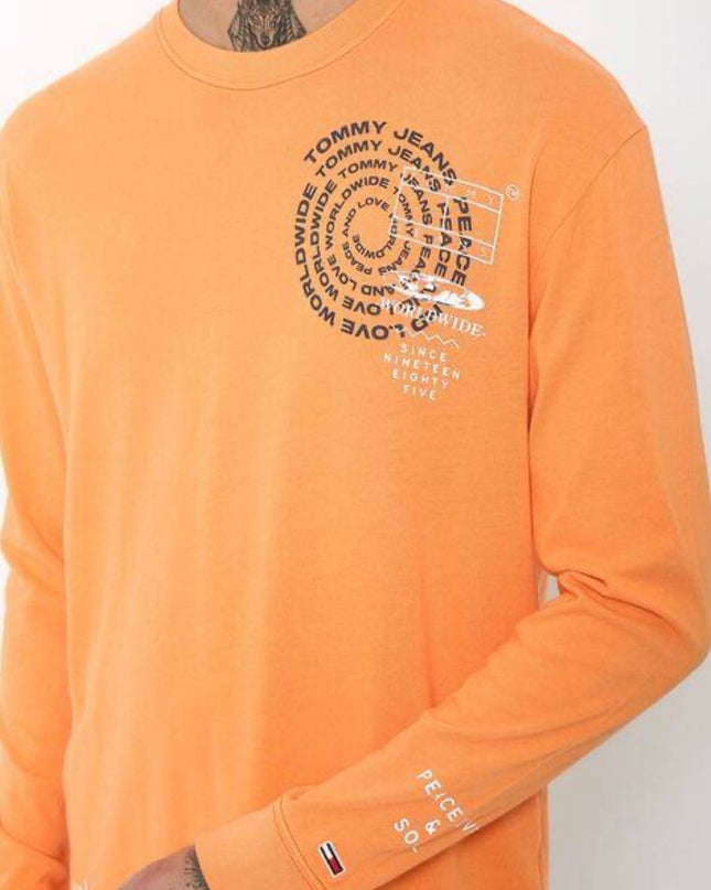 Striped White Long-Sleeve T-Shirts – TJ