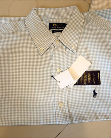 Polo RL Men’s Plaid Shirt – Custom Fit