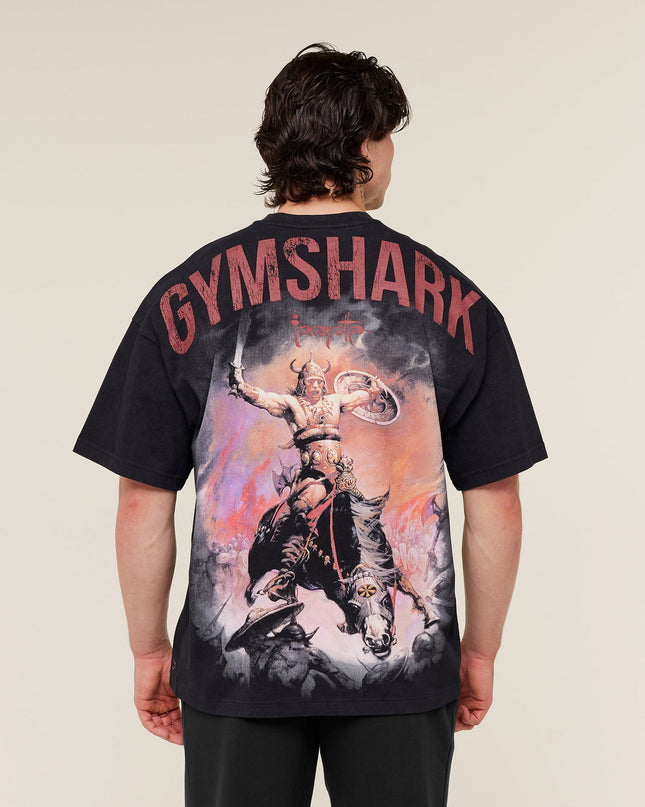 POWER X FRAZETTA GRAPHIC T-SHIRT
