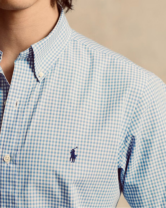 Polo RL Men’s Plaid Shirt – Custom Fit