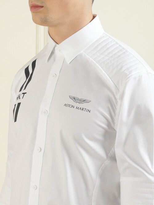 HL × AM Men’s Slim Fit Casual Shirt