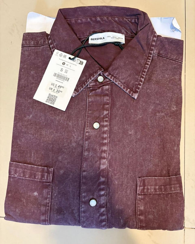 BZ Oversize Organic Denim Shacket – Men