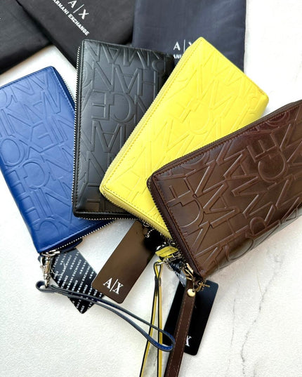 AX Long Wallet with Pouch Packaging
