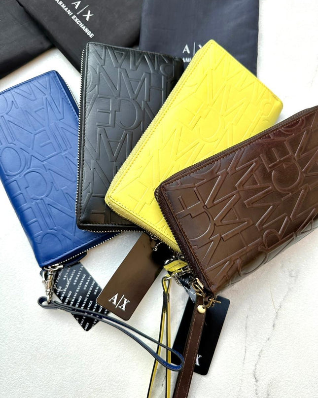 AX Long Wallet with Pouch Packaging