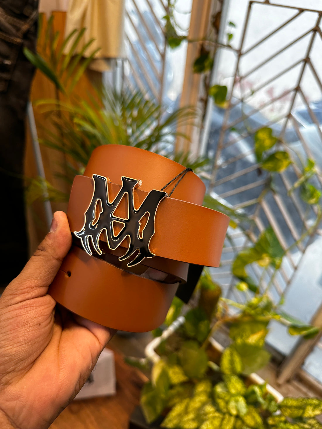 A.M.R. Premium Original Leather Belt – Includes Box & Carry Bag