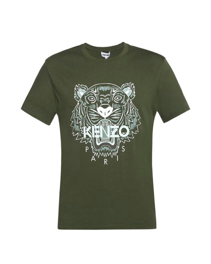 KZ Classic Cotton T-Shirt with Tiger Motif | Premium Casual Tee