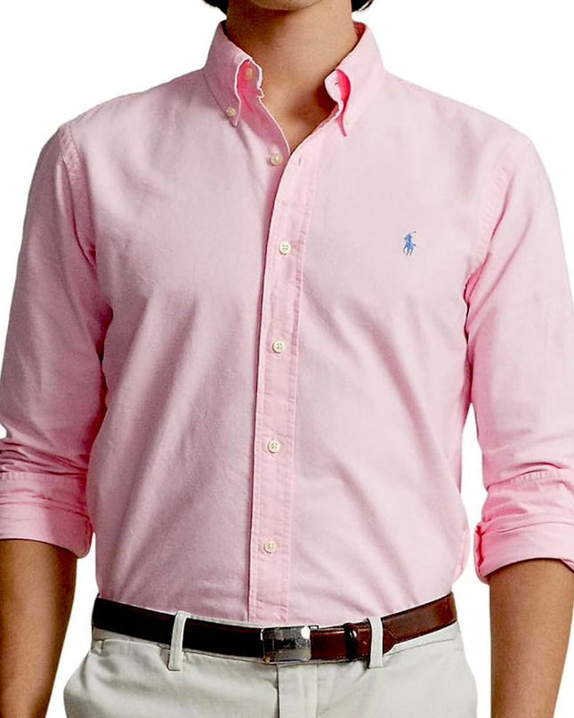 RL Classic White Oxford Shirt | Premium Cotton Formal Shirt (M–XXL)