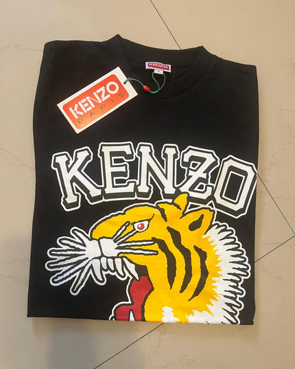 KZ Classic Tiger Unisex Round Neck T-Shirt | Premium Cotton Tee (S–XL)