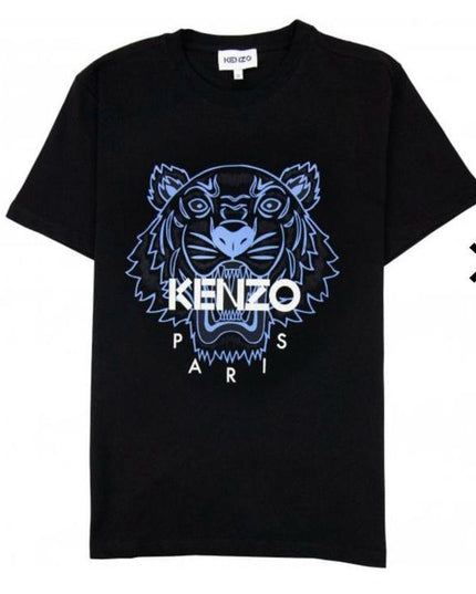 KZ Classic Cotton T-Shirt with Tiger Motif | Premium Casual Tee